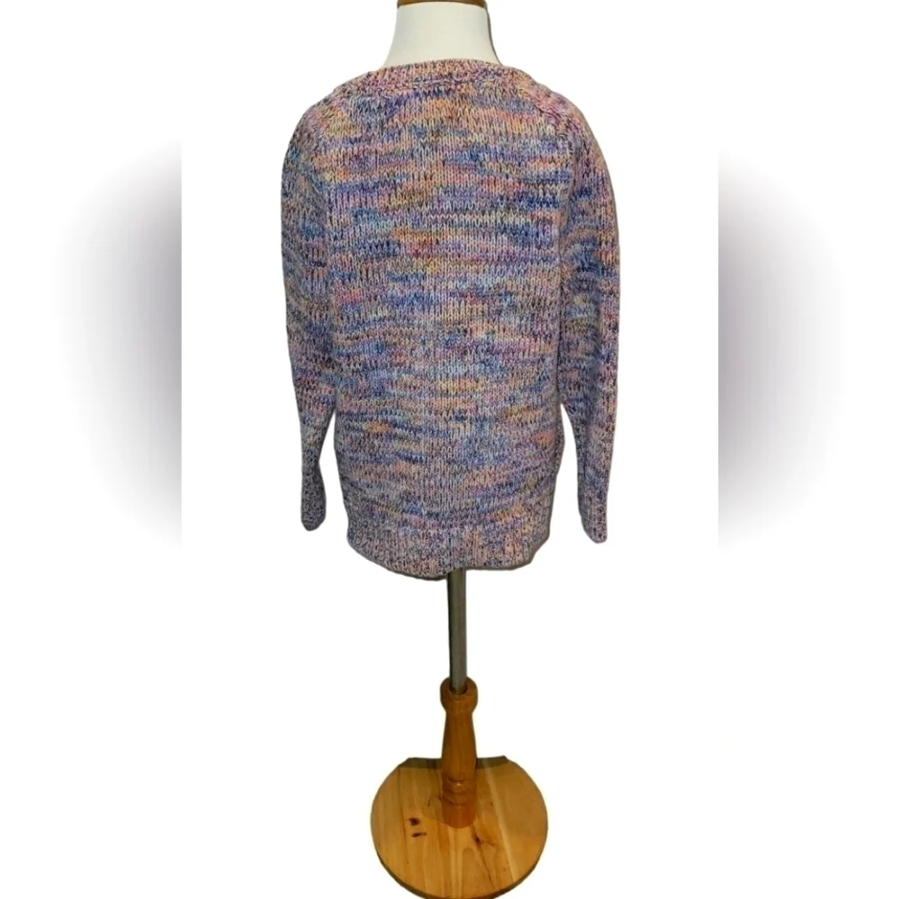 Gap Kids Multi Color High Low Woven Sweater